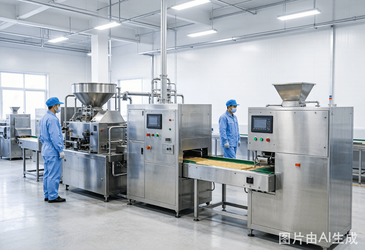 种子精选加工车间：每一批种子都经过标准化加工